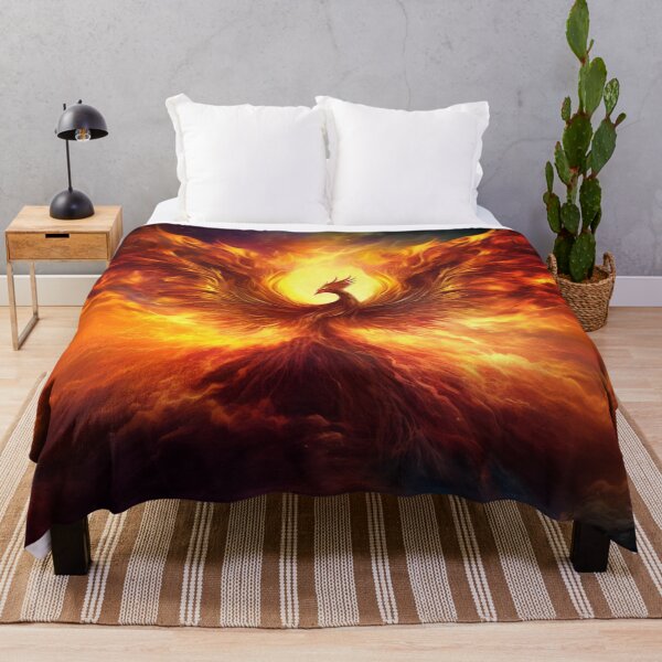 Item preview, Fantasy Art: Phoenix Rising, Dark Fantasy Mythical Creature designed and sold by Fantasy Masterpiece.