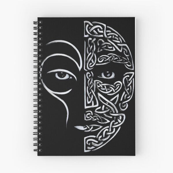 Item preview, The Face of the Ancient Celt. Celtic Abstract Design designed and sold by CELTIC-DESIGNS.