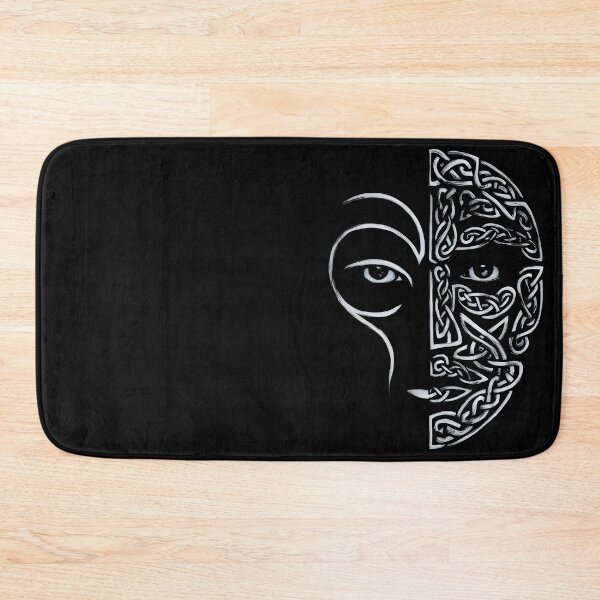 Item preview, The Face of the Ancient Celt. Celtic Abstract Design designed and sold by CELTIC-DESIGNS.