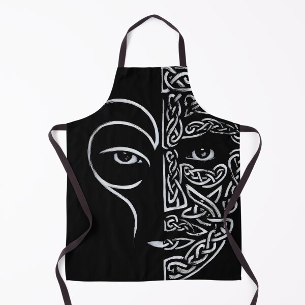 Item preview, The Face of the Ancient Celt. Celtic Abstract Design designed and sold by CELTIC-DESIGNS.
