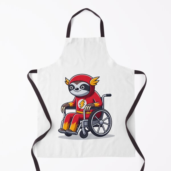 Item preview, FLASH SLOTH ON WHEELCHAIR designed and sold by cave-canvas.