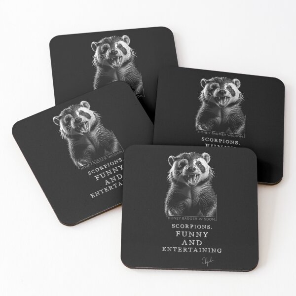 Item preview, Honey Badger Wisdom 9 designed and sold by CristianMS.