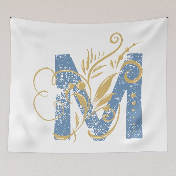 Item preview, M - Vintage letter for names starting with M designed and sold by Deepness2023.