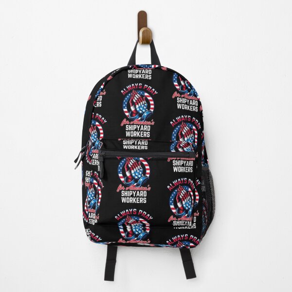Item preview, Always Pray for America's Shipyard Workers Patriotic designed and sold by Hananiah Merch.