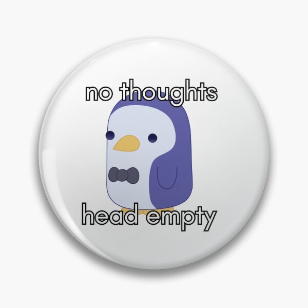 Item preview, no thoughts head empty penguin designed and sold by Neko099.