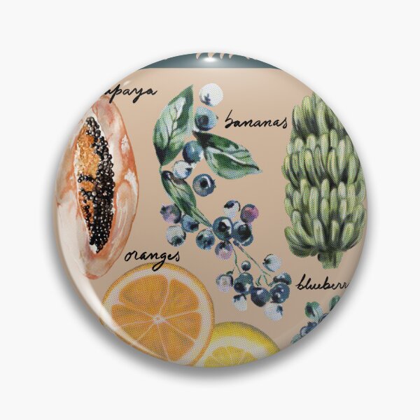 Item preview, Fruit Market Summer Poster designed and sold by Anis Illustration.