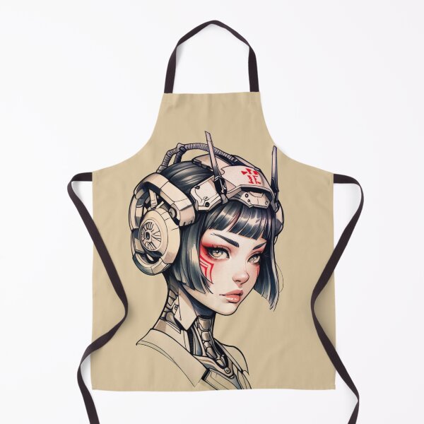 Item preview, Cyborg Girl designed and sold by ArtCraftLab.