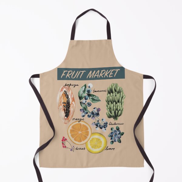 Item preview, Fruit Market Summer Poster designed and sold by Anis Illustration.