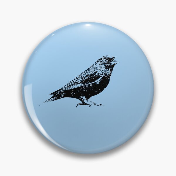 Item preview, European Greenfinch Black Design  designed and sold by designsasstultd.