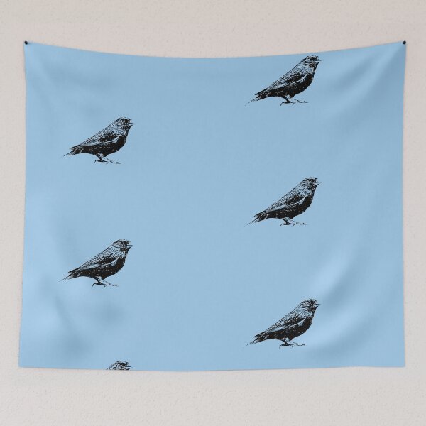 Item preview, European Greenfinch Black Design  designed and sold by designsasstultd.
