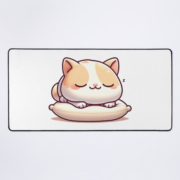 Item preview, Sleeping Orange cat on a pillow producing zzzs designed and sold by lliiaa1111.