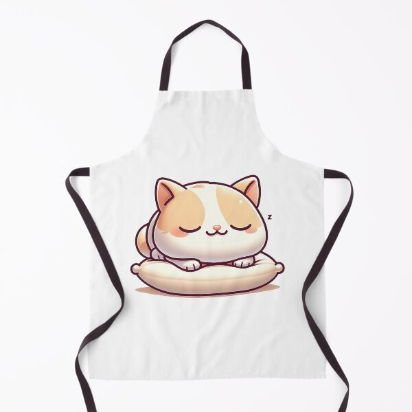 Item preview, Sleeping Orange cat on a pillow producing zzzs designed and sold by lliiaa1111.