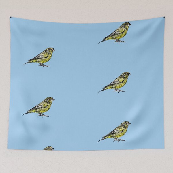 Item preview, European Greenfinch Black Alternate Design  designed and sold by designsasstultd.