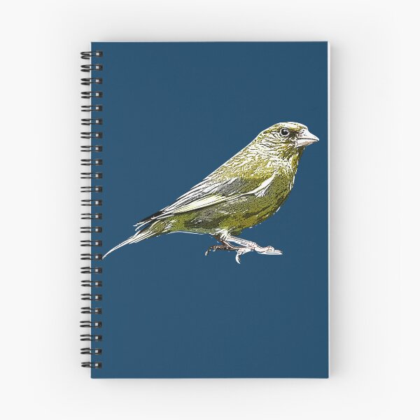 Item preview,  European Greenfinch White Alternate Design  designed and sold by designsasstultd.