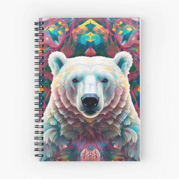 Item preview, Colourful polar bear  designed and sold by Bommer-design.