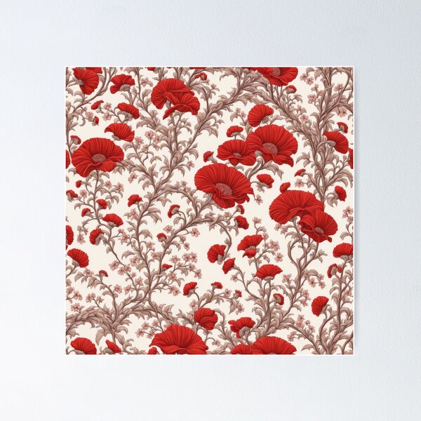 Item preview, Art Nouveau Seamless Floral Pattern Collection #2 07 designed and sold by elektronen.