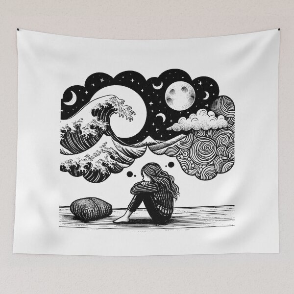 Item preview, Sadness Overthinking designed and sold by Meemaart.