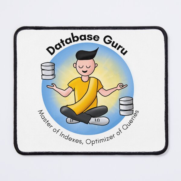 Item preview, Database Guru, Master of Indexes, Optimizer of Queries designed and sold by riyaj-designs.