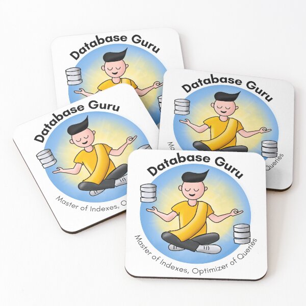 Item preview, Database Guru, Master of Indexes, Optimizer of Queries designed and sold by riyaj-designs.