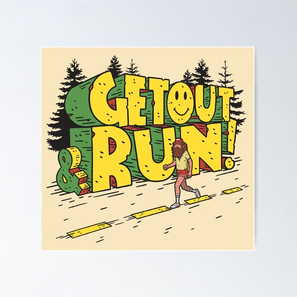 Item preview, Get Out And Run designed and sold by Getsousa.