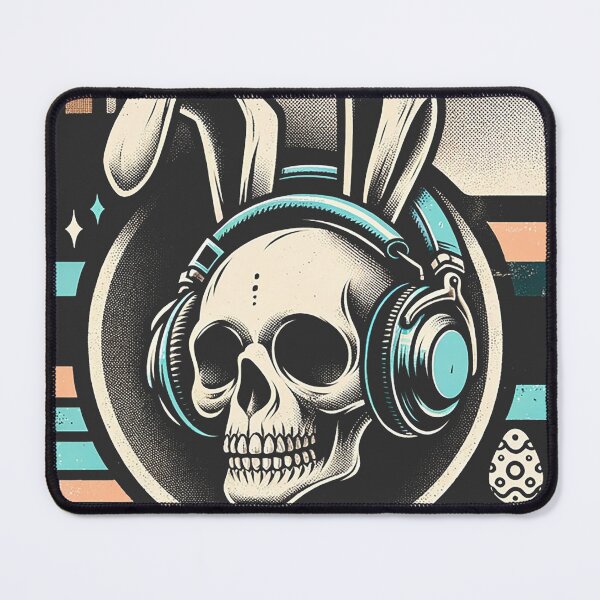 Item preview, Hop till you drop punk bunny skull designed and sold by lliiaa1111.