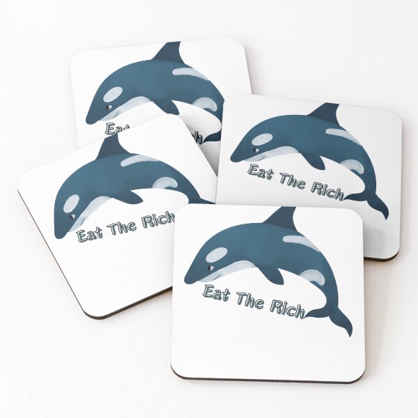 Item preview, killer whale eat the rich designed and sold by rtlabdo.