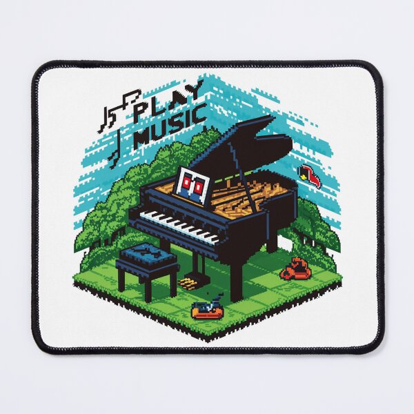 Item preview, pixel piano designed and sold by NotesForMusic.