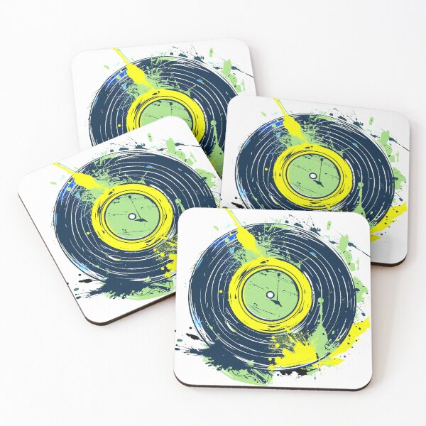 Item preview, Vinyl Splatter Green designed and sold by [EverNever] Creative Gear Alternatives.