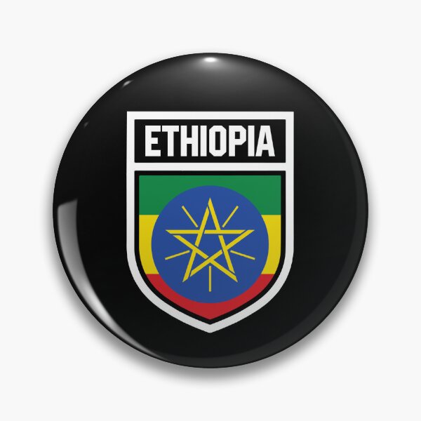 Item preview, Ethiopia - national flag in the coat of arms designed and sold by Mohja-Design.
