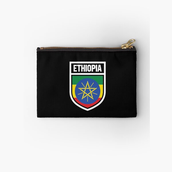 Item preview, Ethiopia - national flag in the coat of arms designed and sold by Mohja-Design.