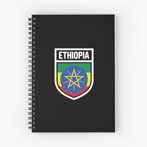 Item preview, Ethiopia - national flag in the coat of arms designed and sold by Mohja-Design.