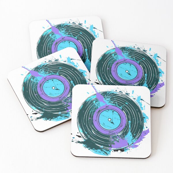 Item preview, Vinyl Splatter Blue designed and sold by [EverNever] Creative Gear Alternatives.