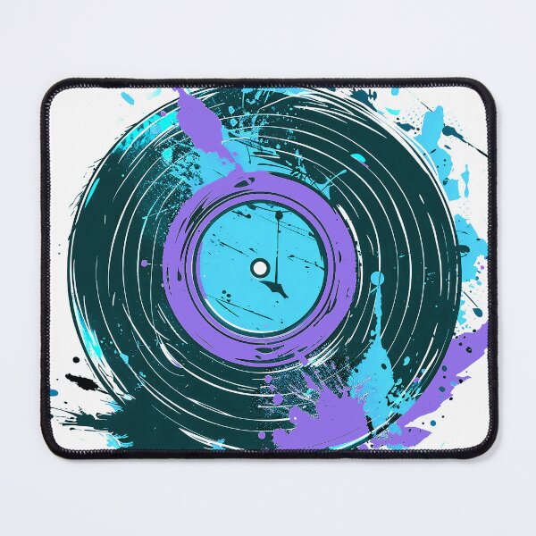 Item preview, Vinyl Splatter Blue designed and sold by [EverNever] Creative Gear Alternatives.