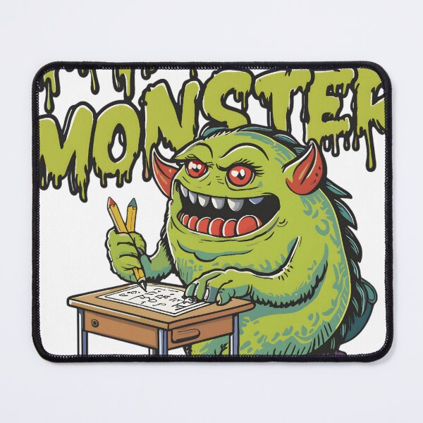 Item preview, Math Is Monster Funny Halloween Math Teacher & Student designed and sold by KitonicTees.