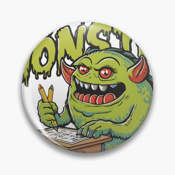 Item preview, Math Is Monster Funny Halloween Math Teacher & Student designed and sold by KitonicTees.
