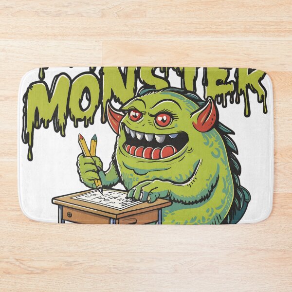 Item preview, Math Is Monster Funny Halloween Math Teacher & Student designed and sold by KitonicTees.