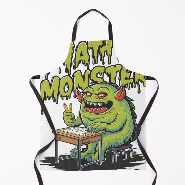 Item preview, Math Is Monster Funny Halloween Math Teacher & Student designed and sold by KitonicTees.