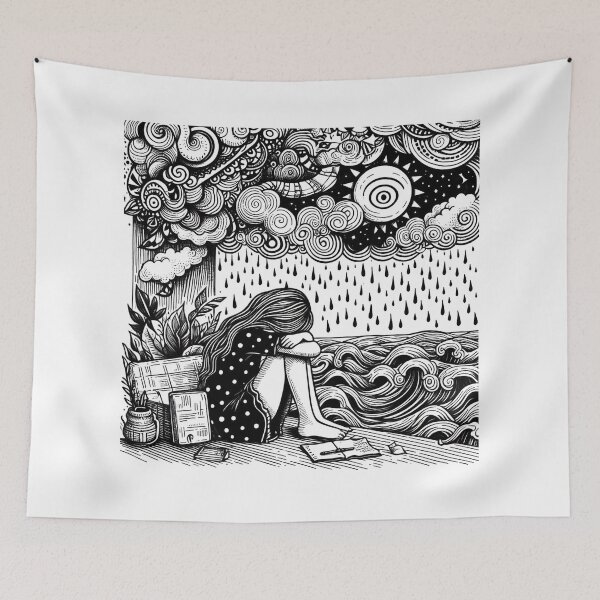 Item preview, Crying on my room designed and sold by Meemaart.
