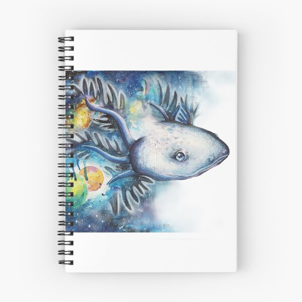 Aperçu de l'œuvre Nebulotl - Nébuleuse Axolotl créée et vendue par Ashley McDonald.