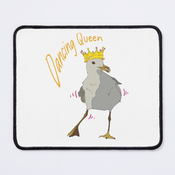 Item preview, Dancing Queen Seagull designed and sold by Leatextileart.