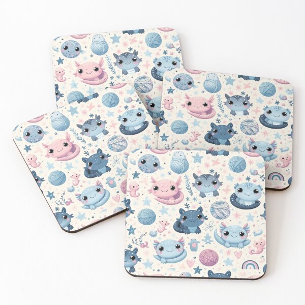 Item preview, Starry-Eyed Salamanders: A Whimsical Wonderland designed and sold by Furbulous Faces.