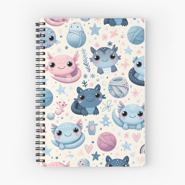 Item preview, Starry-Eyed Salamanders: A Whimsical Wonderland designed and sold by Furbulous Faces.