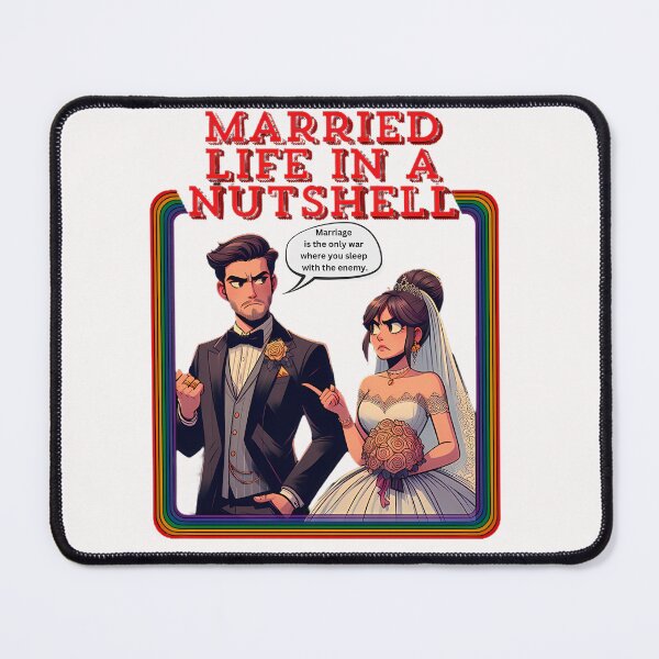 Item preview, “Marriage Mishaps Collection” – Sleeping with the enemy! designed and sold by PosiPrints.