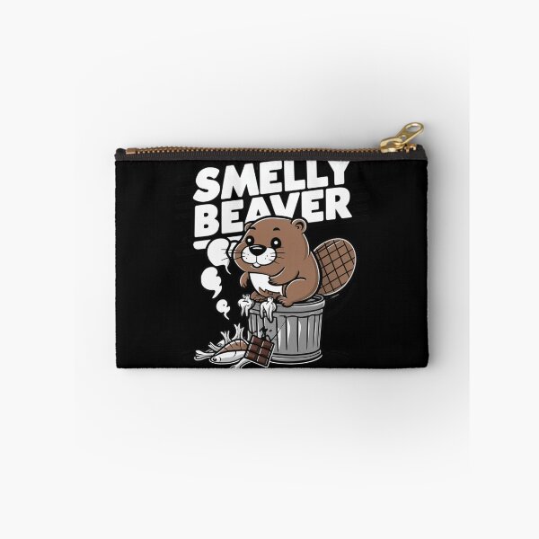 Item preview, Smelly Beaver T-Shirt, sarcastic fun shirt designed and sold by RiSchuDesign.