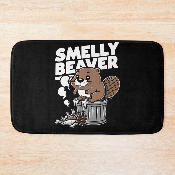 Item preview, Smelly Beaver T-Shirt, sarcastic fun shirt designed and sold by RiSchuDesign.