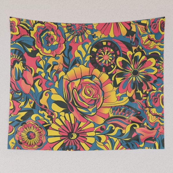 Item preview, Floral pattern. Colorful flowers designed and sold by MagelliShop.