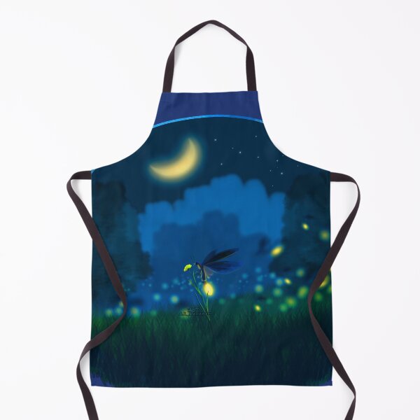 Item preview, Summer Night Firefly Painting designed and sold by AK-Hevonen.
