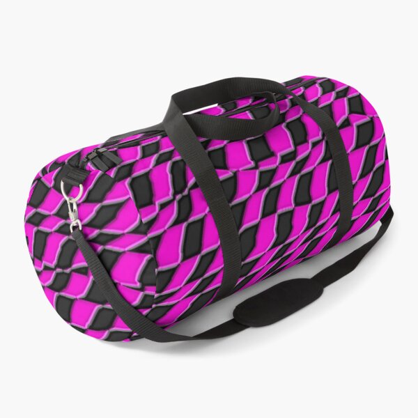 Item preview, 3D Neon Pink Slanty Checkerboard  designed and sold by TheRulerofEarth.