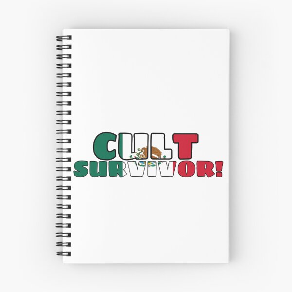 Item preview, Cult Survivor! Spiral notebook designed and sold by HV007.