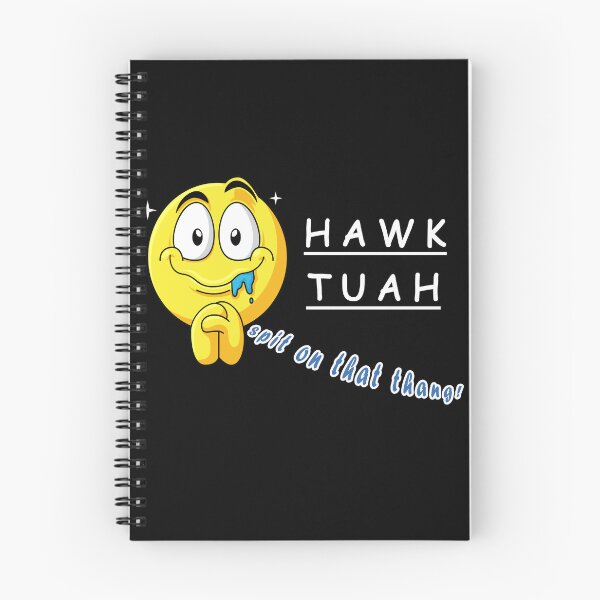 Item preview, Hawk Tuah T-Shirt, sarcastic fun shirt designed and sold by RiSchuDesign.
